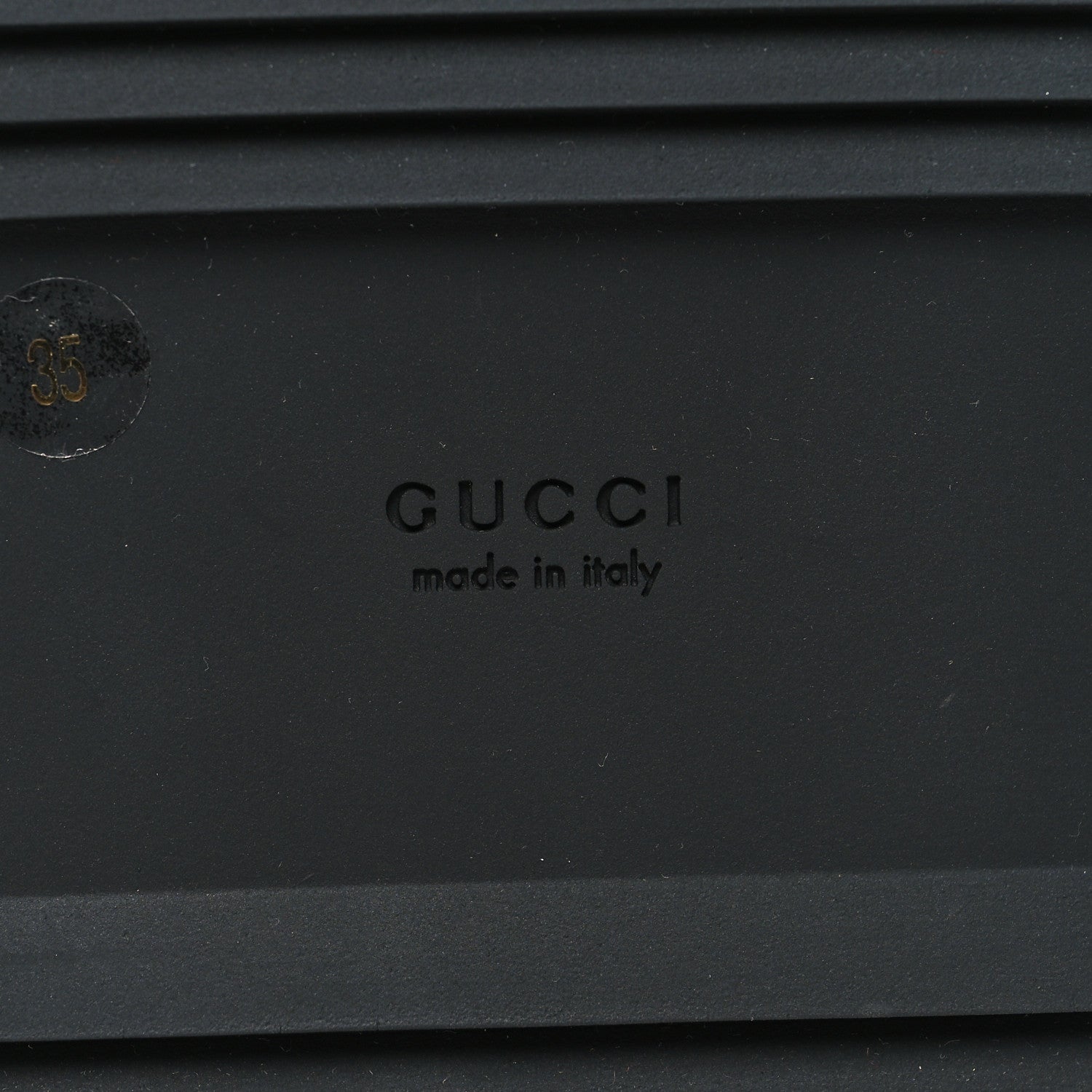 Gucci Jacquard Black Denim GG Monogram Angelina Platform 55mm Slide Sandals 35 Black Ivory 7 of 9