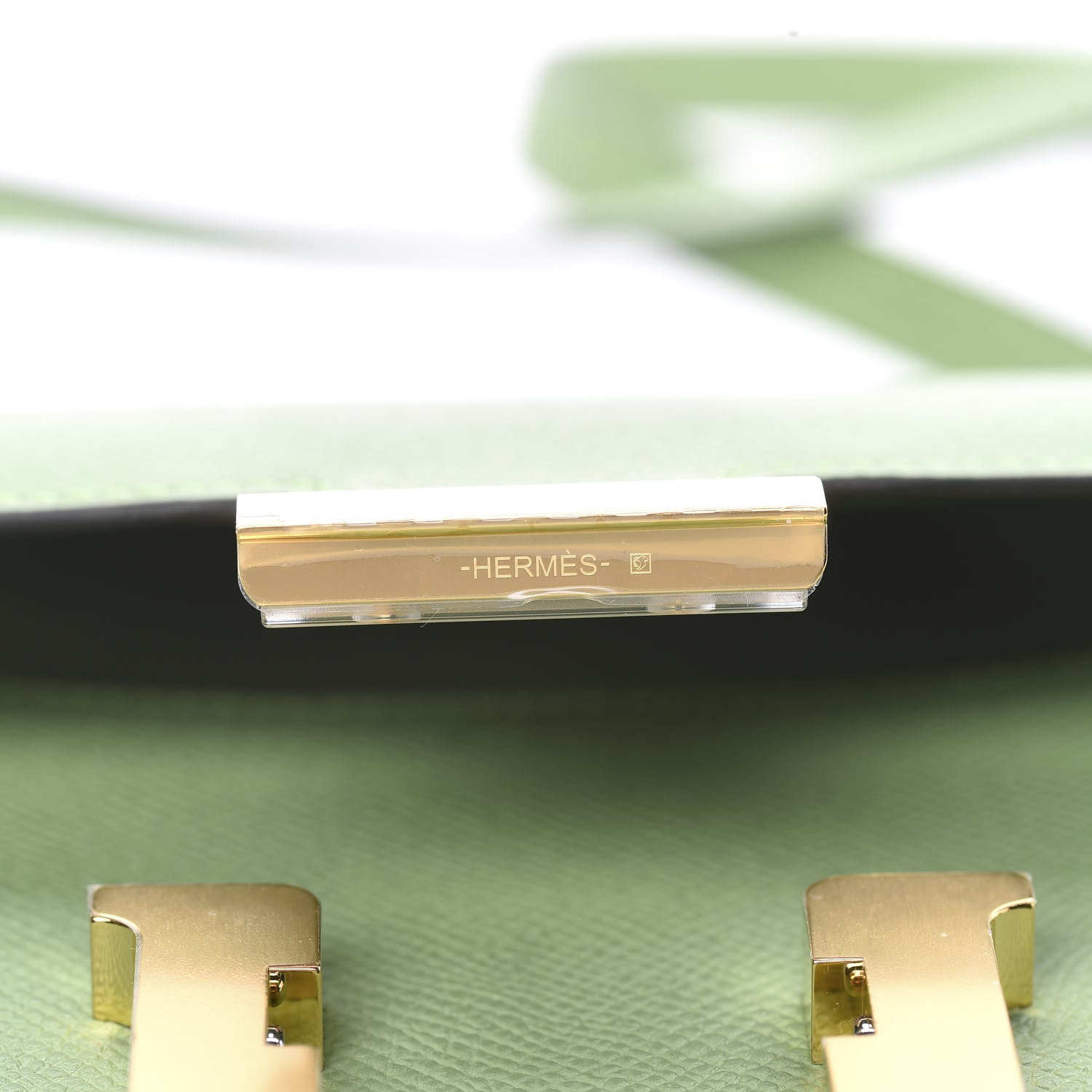 Hermes Epsom Constance 18 Vert Criquet 8 of 21