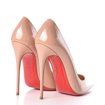 Christian Louboutin Patent So Kate 120 Pumps 37 Nude 4 of 8