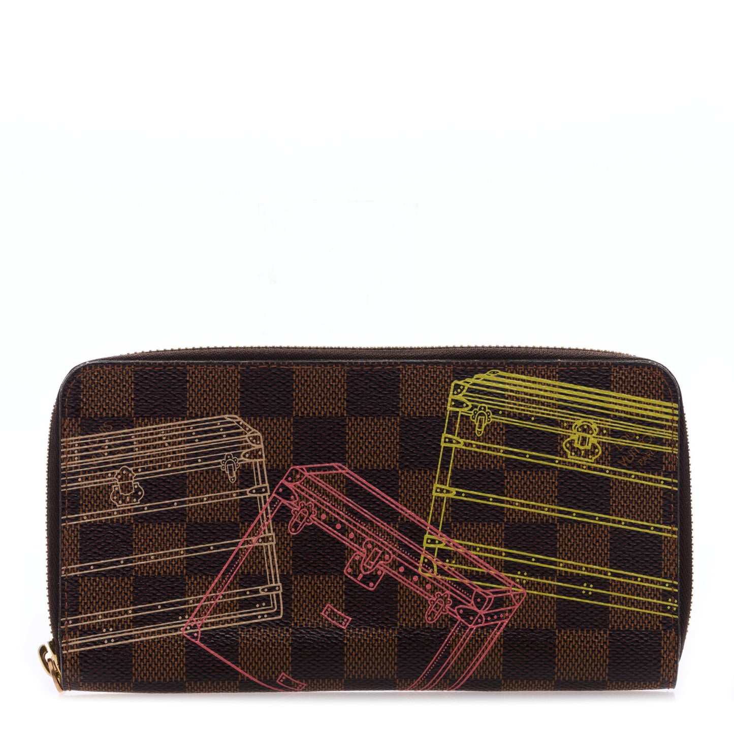 Damier Ebene 2014 Christmas Animation Zippy Wallet