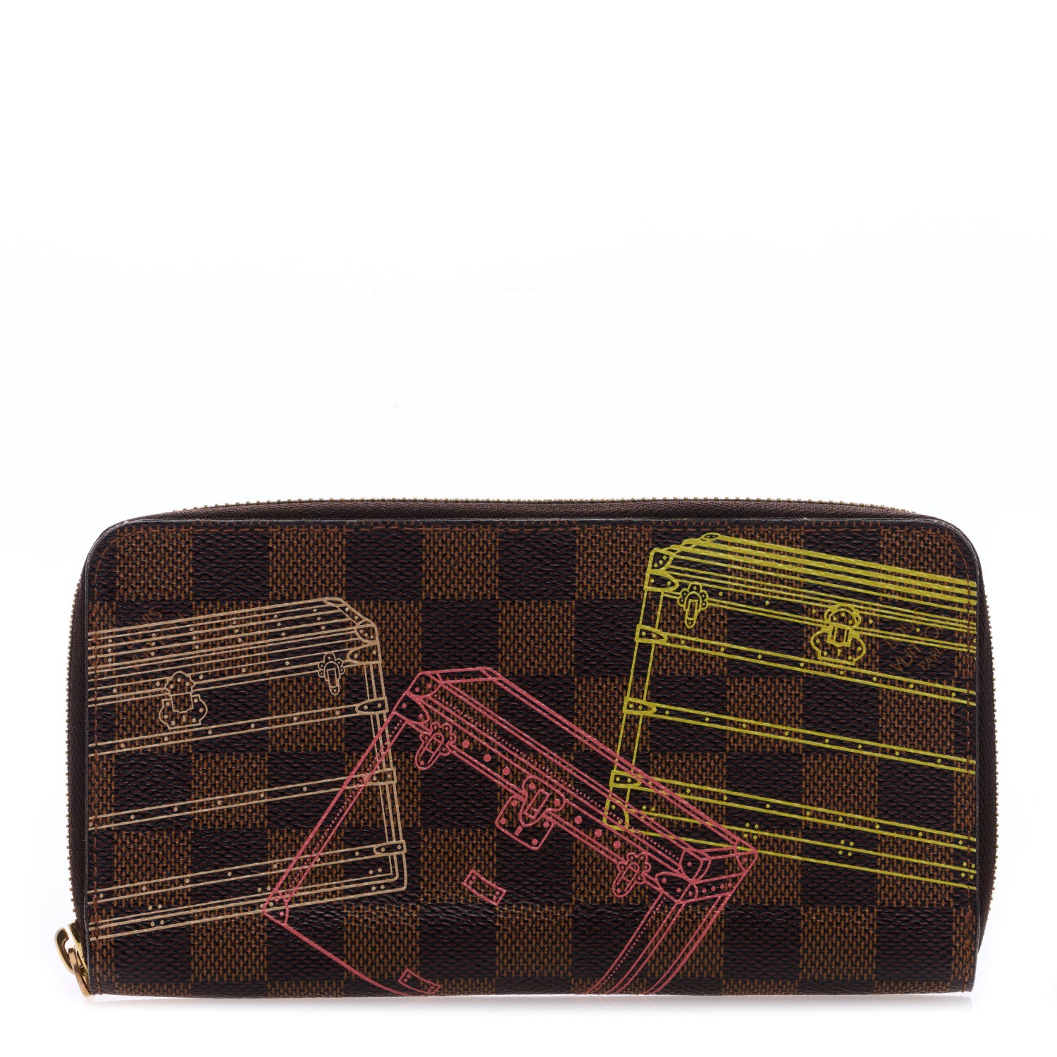Louis Vuitton Damier Ebene 2014 Christmas Animation Zippy Wallet 1 of 6