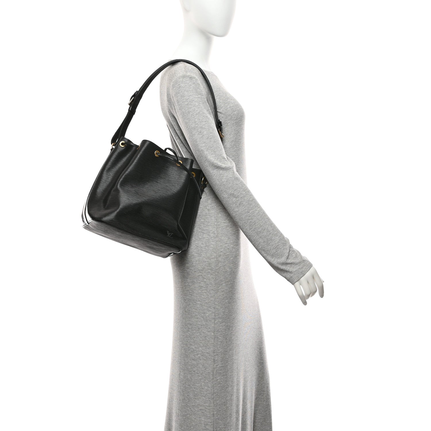 Louis Vuitton Epi Petit Noe Black 2 of 10