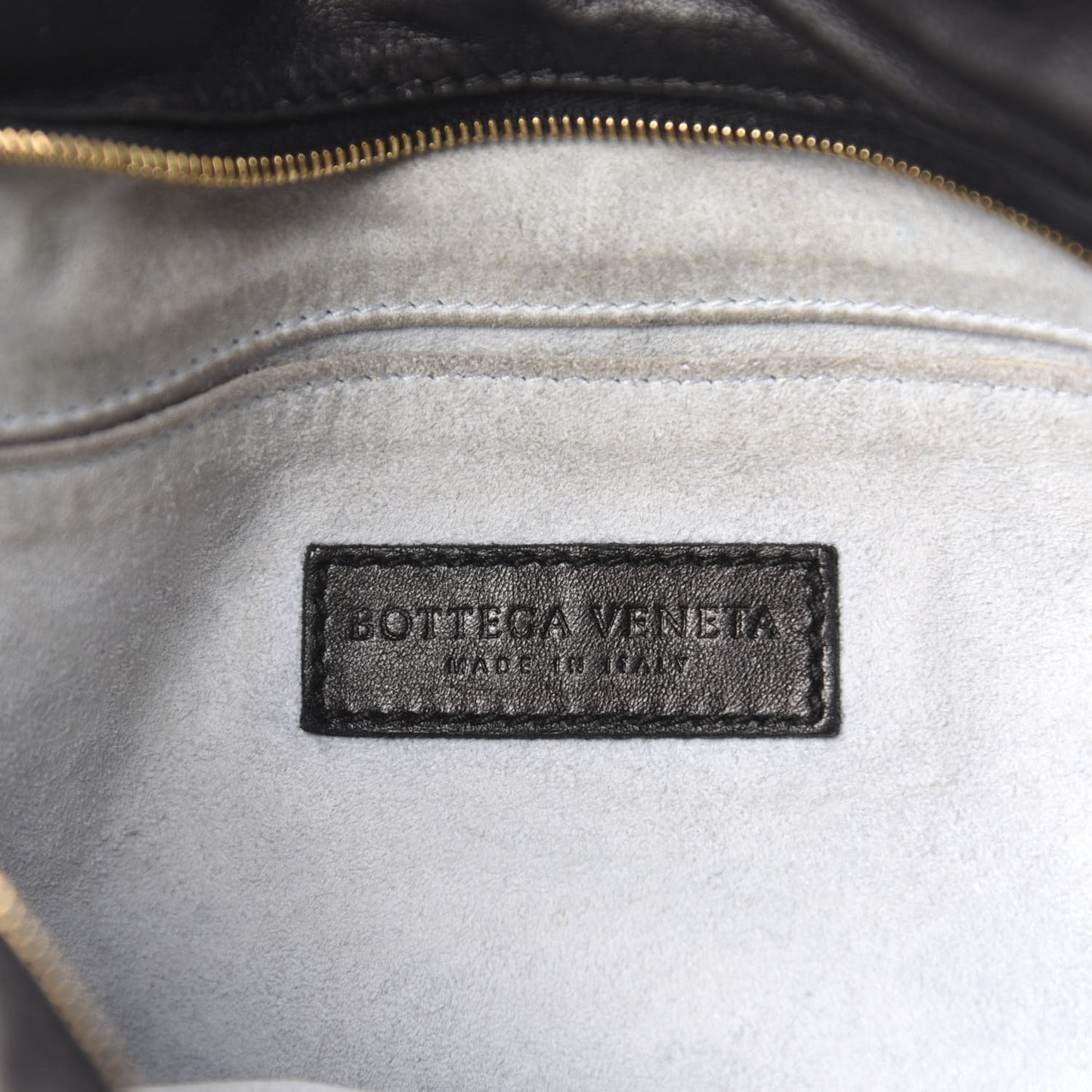 Nappa Intrecciato Shoulder Bag Black
