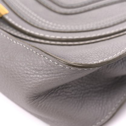 Chloe Calfskin Small Marcie Satchel Cashmere Grey 10 of 18