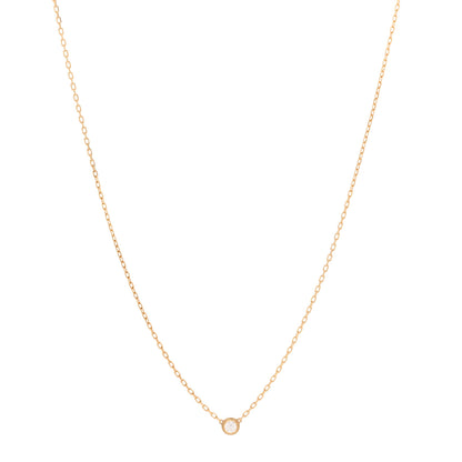 Cartier 18K Yellow Gold Diamond SM D'Amour Pendant Necklace 1 of 5