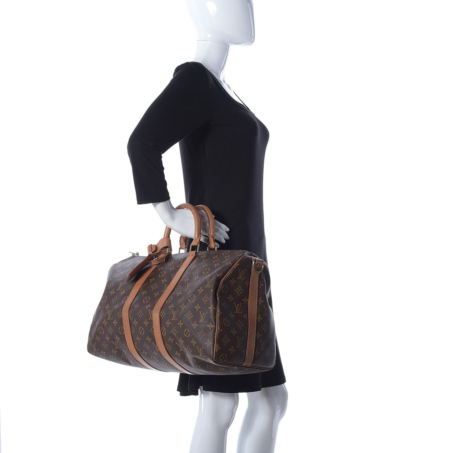 Louis Vuitton Monogram Keepall Bandouliere 45 3 of 13