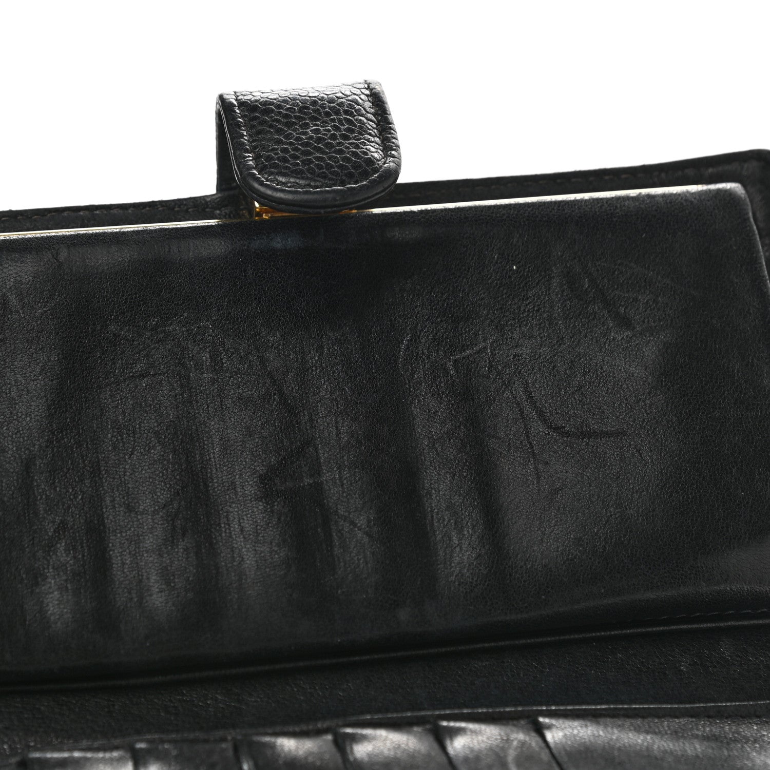 Chanel Caviar Timeless CC French Wallet Black 11 of 13