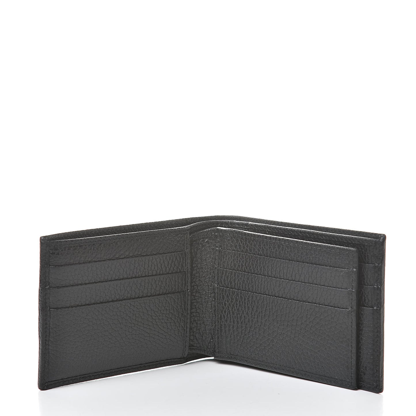 Nylon Monogram Bi-Fold Wallet Black