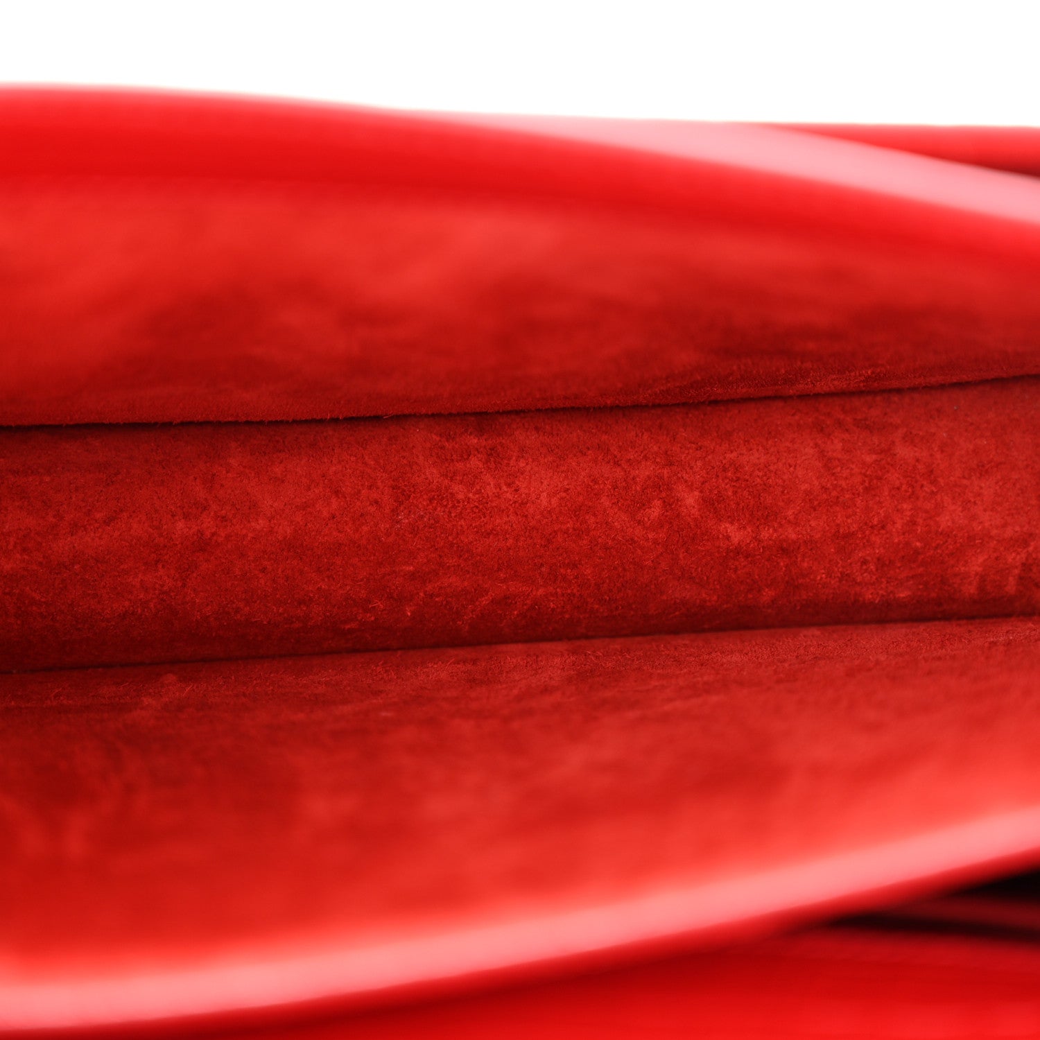 Saint Laurent Calfskin Crocodile Embossed Medium Monogram Sunset Rouge Eros 5 of 11