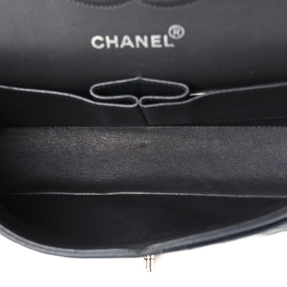Chanel Lambskin Quilted Medium Double Flap Grey 4 of 12