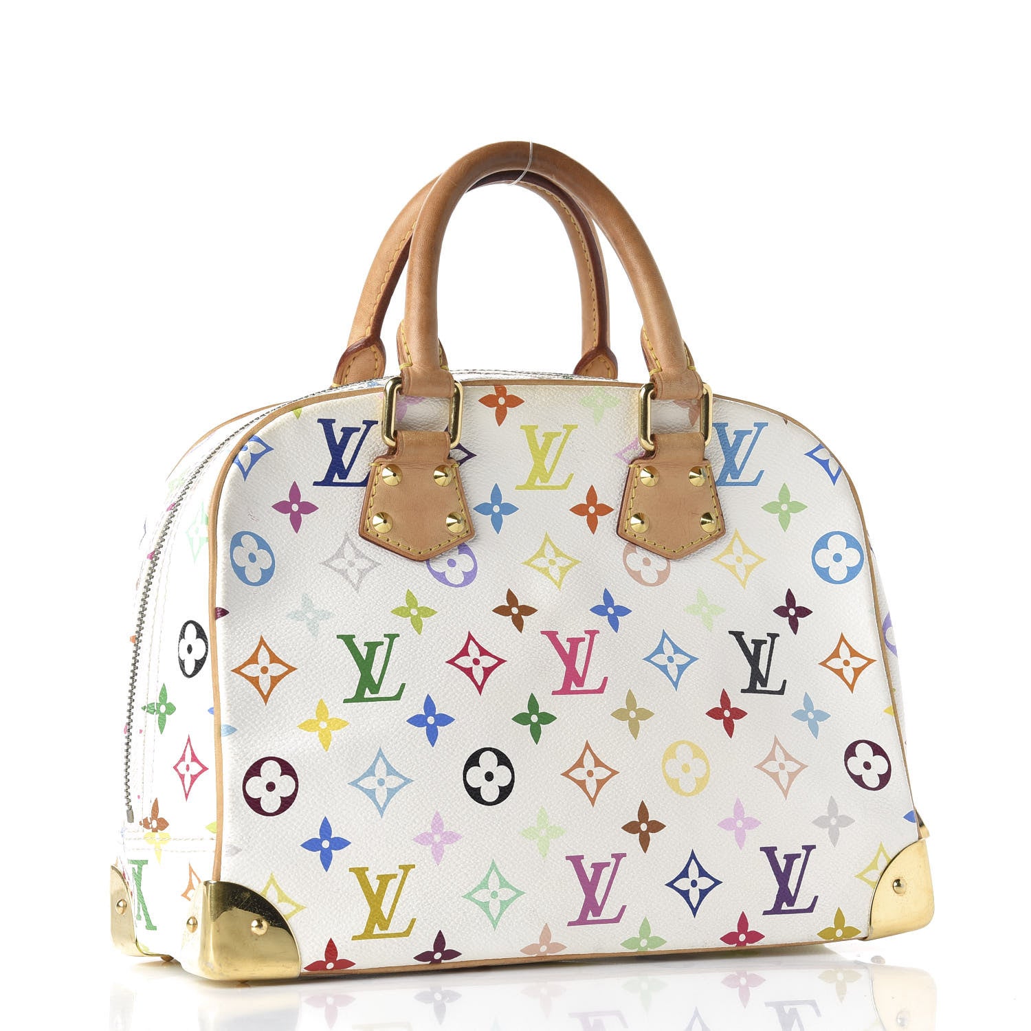 Louis Vuitton Monogram Multicolor Trouville White 2 of 10