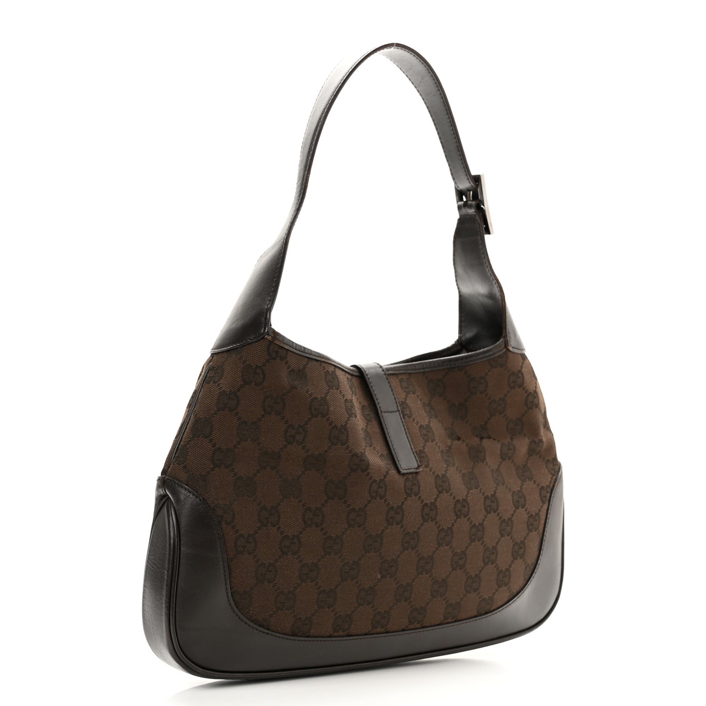 Monogram Small Jackie O Hobo Dark Brown
