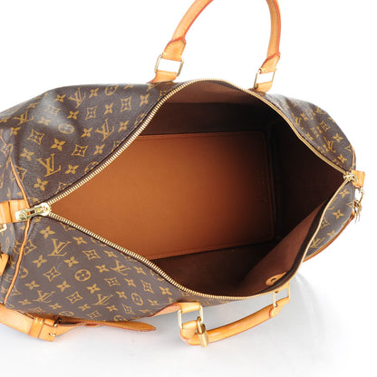 Louis Vuitton Monogram Keepall Bandouliere 55 6 of 11