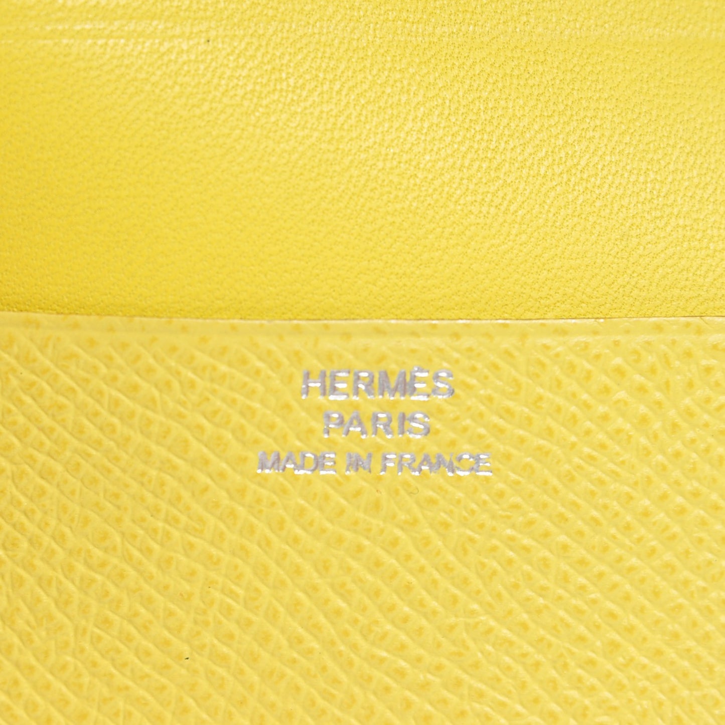 Epsom Guernesey Card Case Soufre