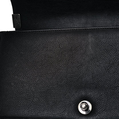 Chanel Calfskin Quilted Medium Boy Flap Black 11 of 14