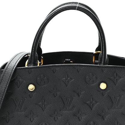 Louis Vuitton Empreinte Montaigne BB Black 8 of 11