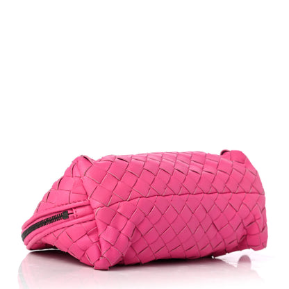 Bottega Veneta Nappa Intrecciato Cosmetic Pouch Rosa Shock 4 of 8