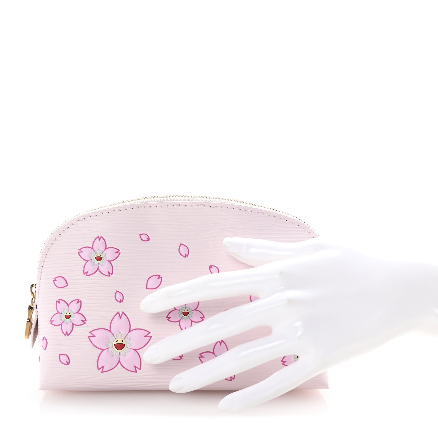 Louis Vuitton LV X TM Epi Cherry Blossom Cosmetic Pouch Pink 2 of 6