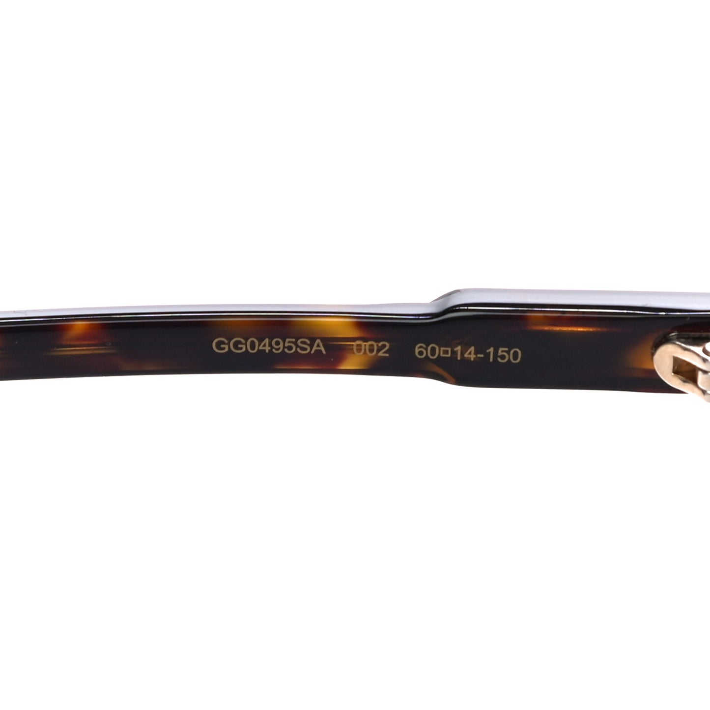 Acetate Frame Sunglasses GG0495SA Havana