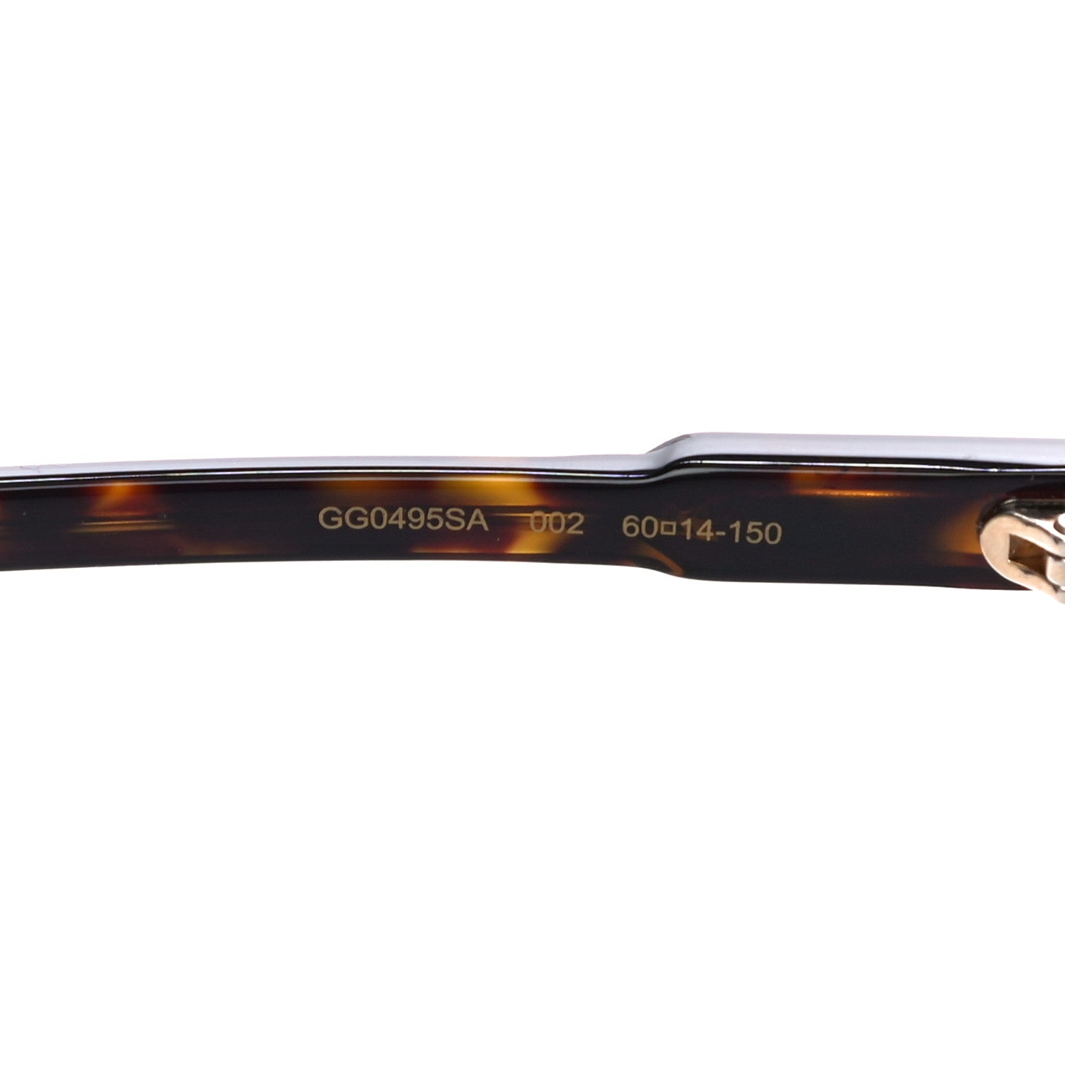Gucci Acetate Frame Sunglasses GG0495SA Havana 7 of 8