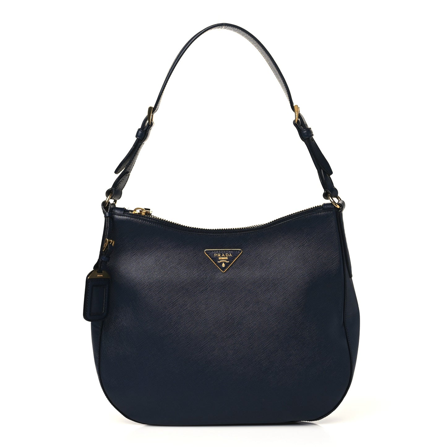 Saffiano Lux Shoulder Bag Baltico