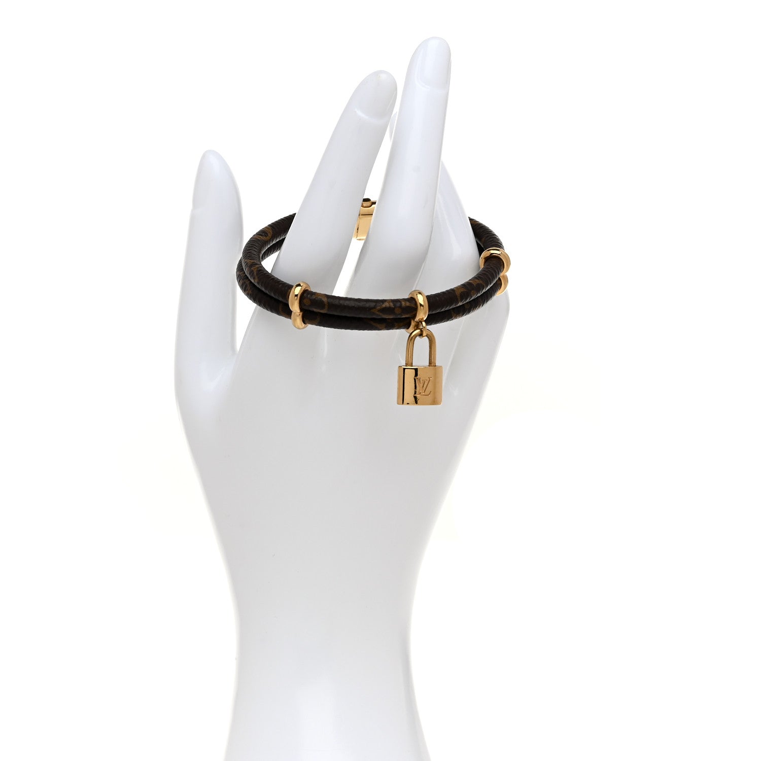 Louis Vuitton Monogram Keep It Twice Bracelet 17 2 of 4