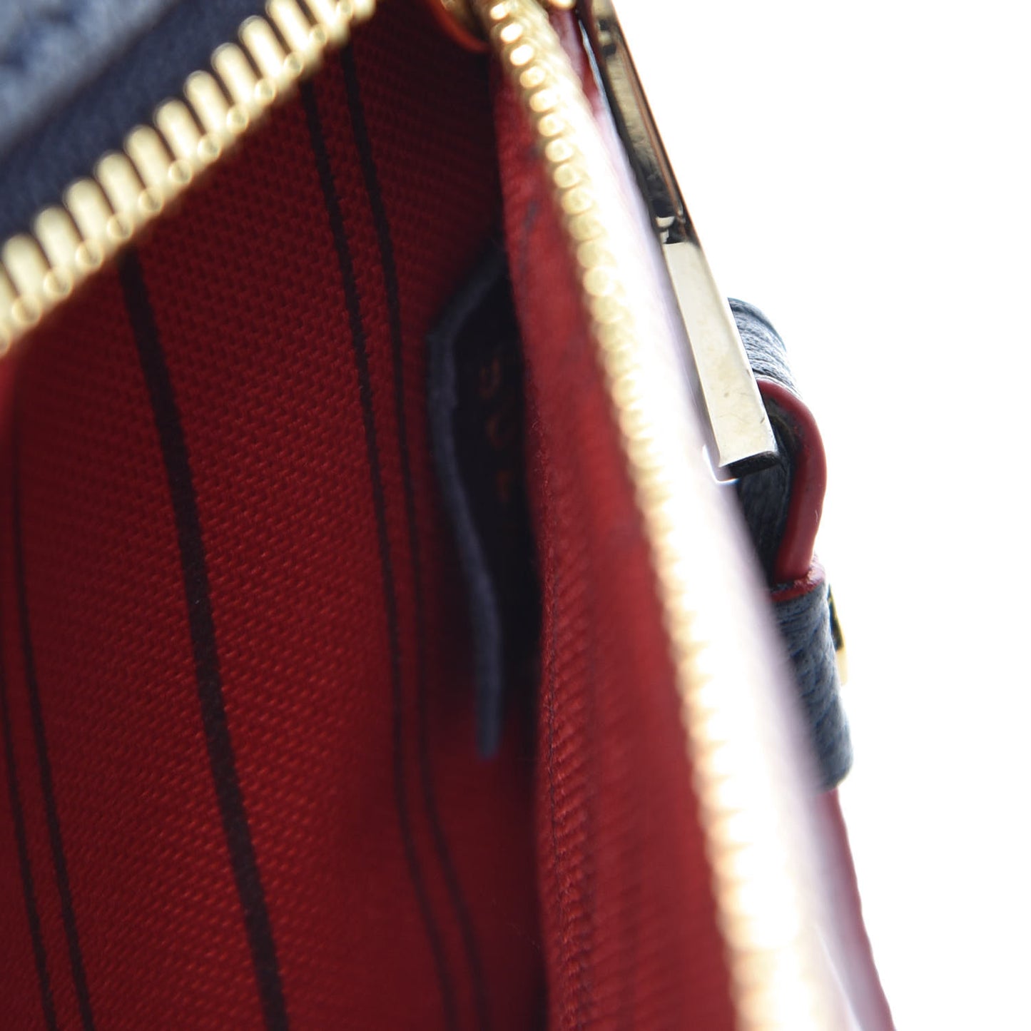 Empreinte Pochette Metis Marine Rouge
