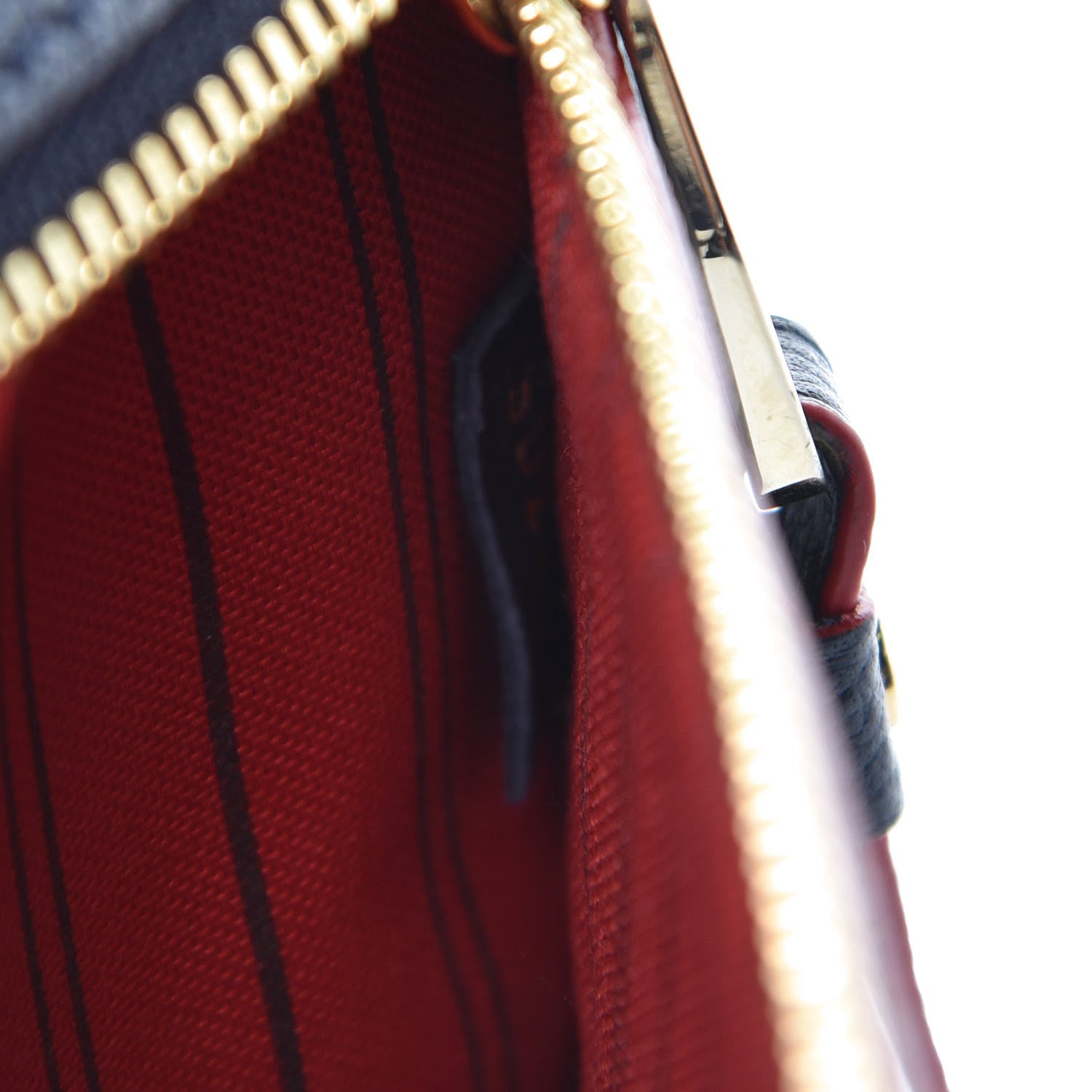 Louis Vuitton Empreinte Pochette Metis Marine Rouge 8 of 11