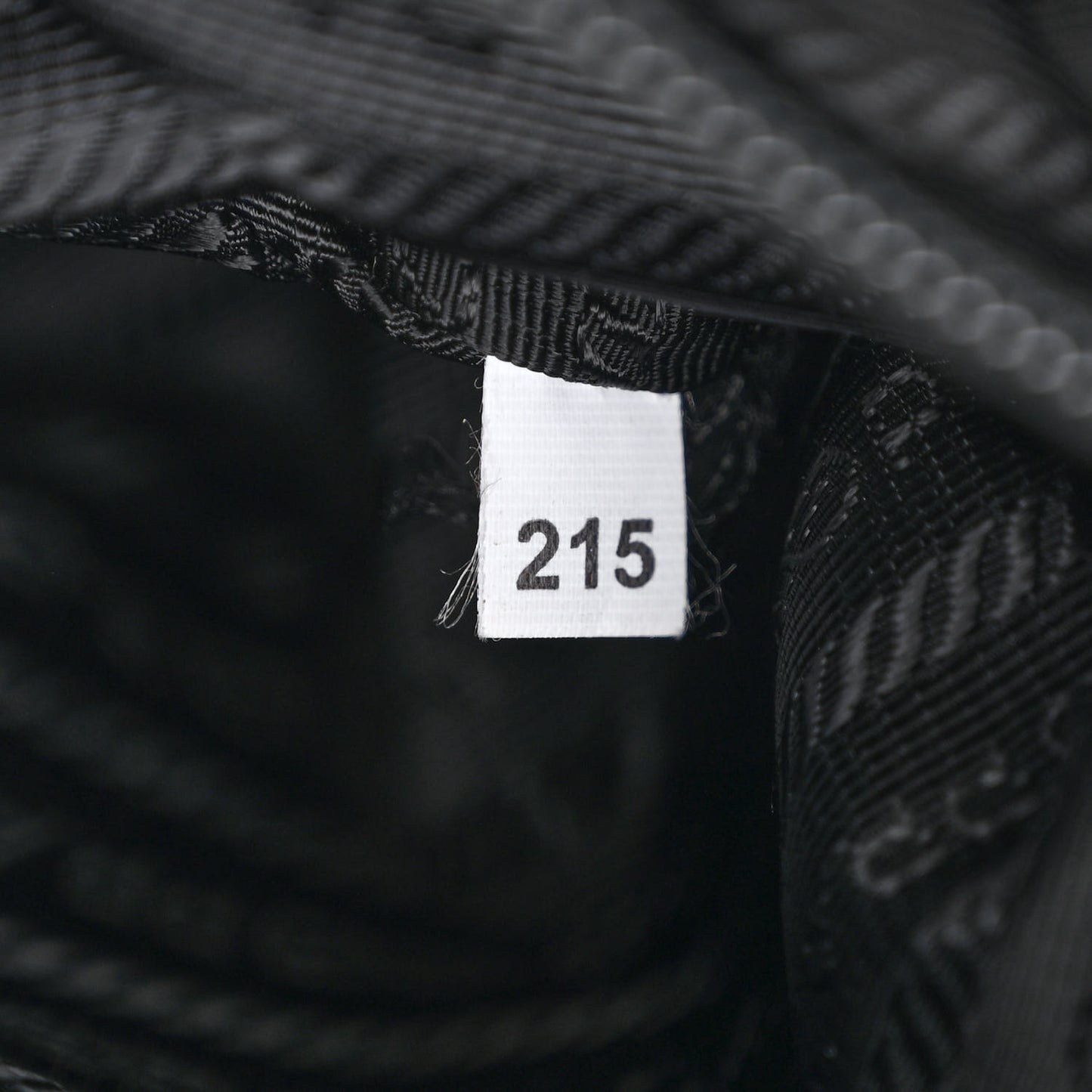 Tessuto Nylon Saffiano Small Backpack Black