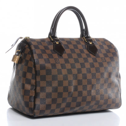 Louis Vuitton Damier Ebene Speedy 30 3 of 8