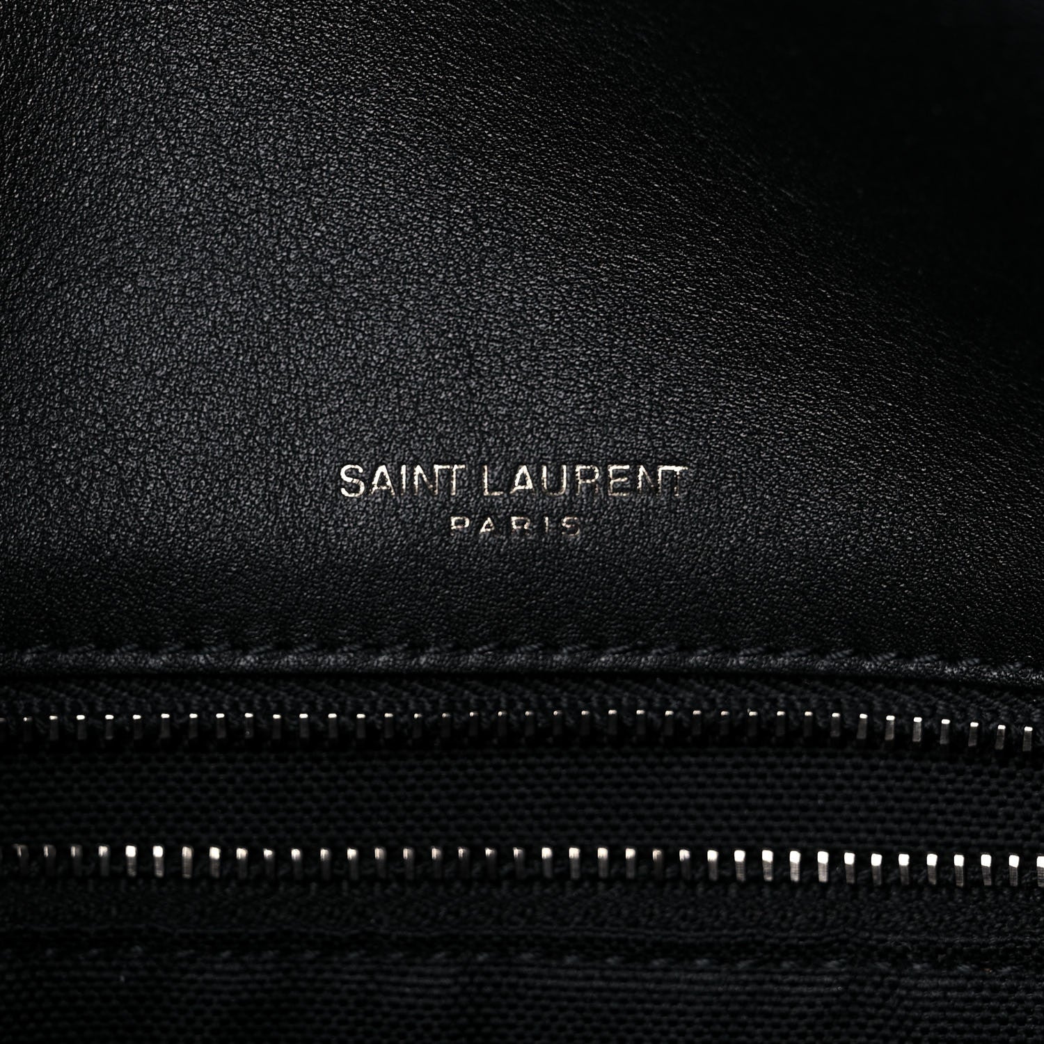 Saint Laurent Cotton Canvas Vintage Calfskin Monogram Medium Niki Chain Satchel 8 of 14