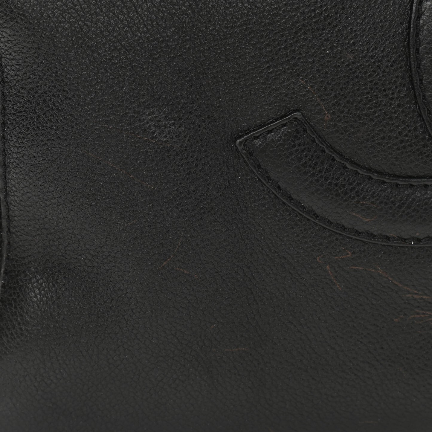 Caviar CC Shoulder Bag Black