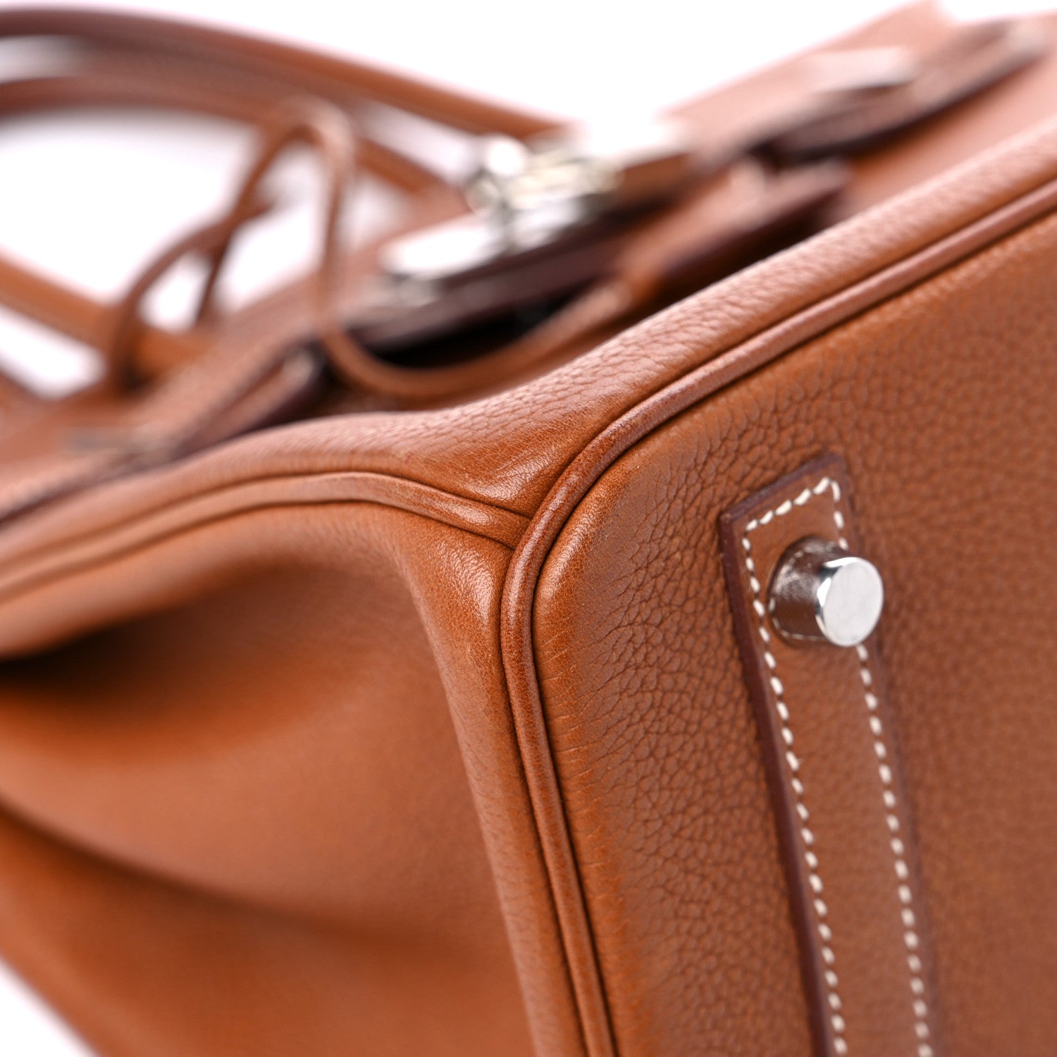Hermes Natural Barenia Faubourg Birkin 30 Fauve 8 of 15