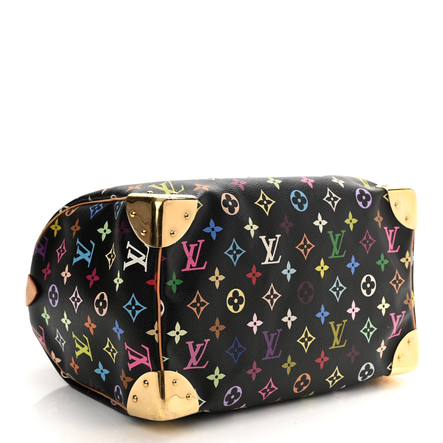 Louis Vuitton Monogram Multicolor Speedy 30 Black 4 of 10
