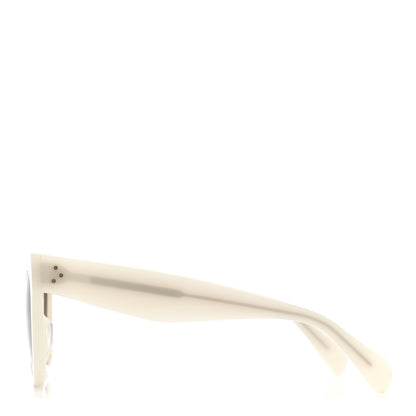 Celine Acetate Cat Eye Sunglasses CL4004IN White 3 of 7