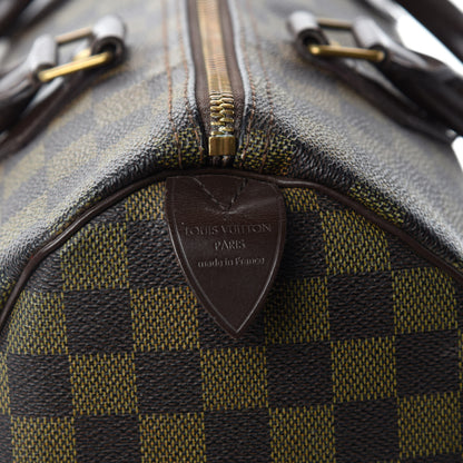 Louis Vuitton Damier Ebene Speedy 30 15 of 17