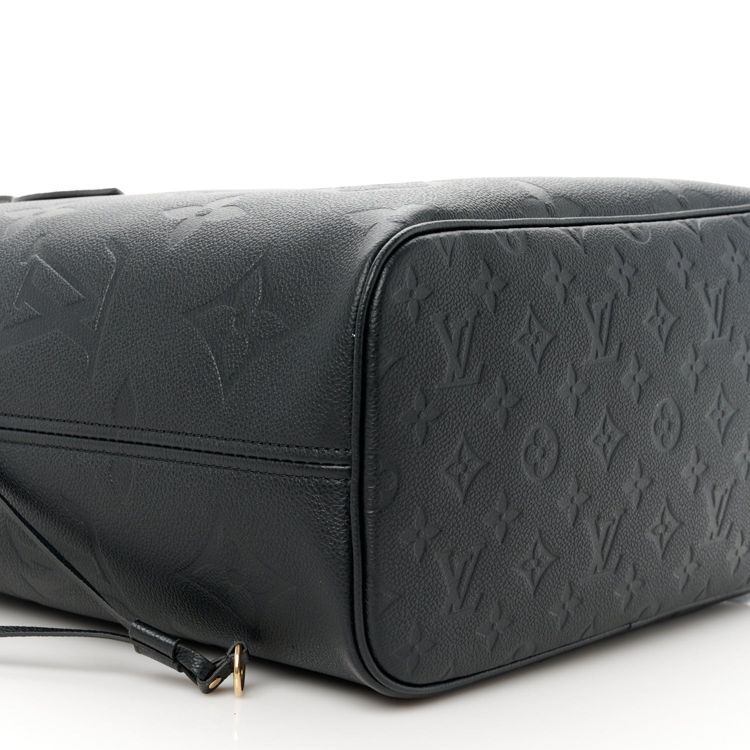 Louis Vuitton Empreinte Monogram Giant Neverfull MM Black 10 of 11