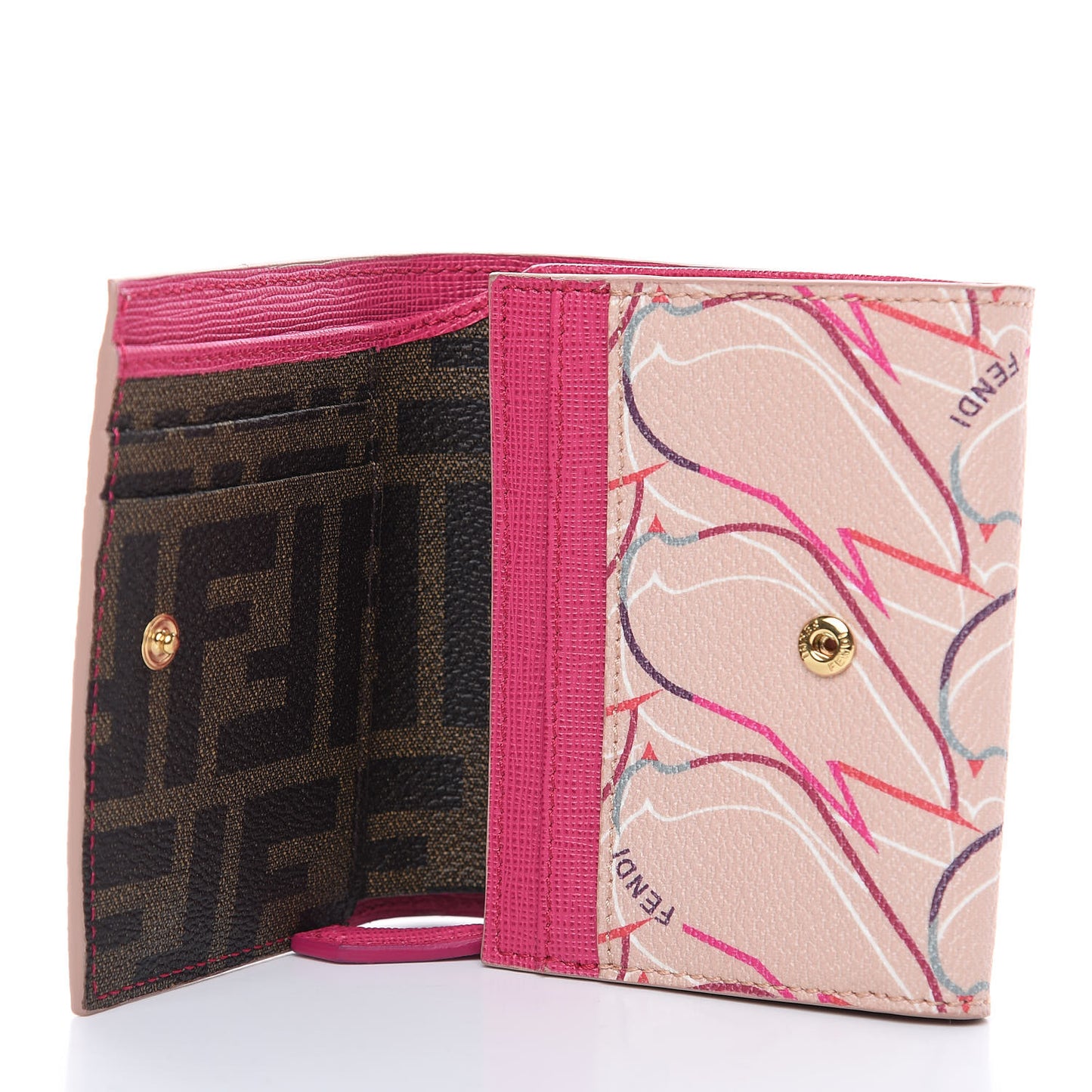 Vitello Elite QuTweet Compact Wallet Plaster Multicolor