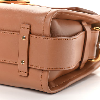 Chloe Calfskin Mini Tess Day Bag Marrone 10 of 10