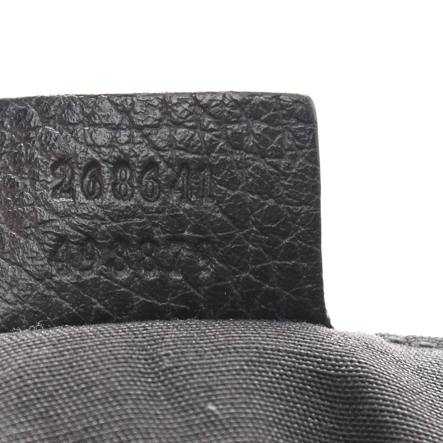 Gucci Pebbled Calfskin Medium Abbey Convertible Tote Black 6 of 16