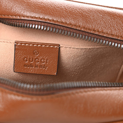 Gucci Glazed Calfskin Matelasse Diagonal Small GG Marmont Chain Shoulder Bag Cuir 6 of 12