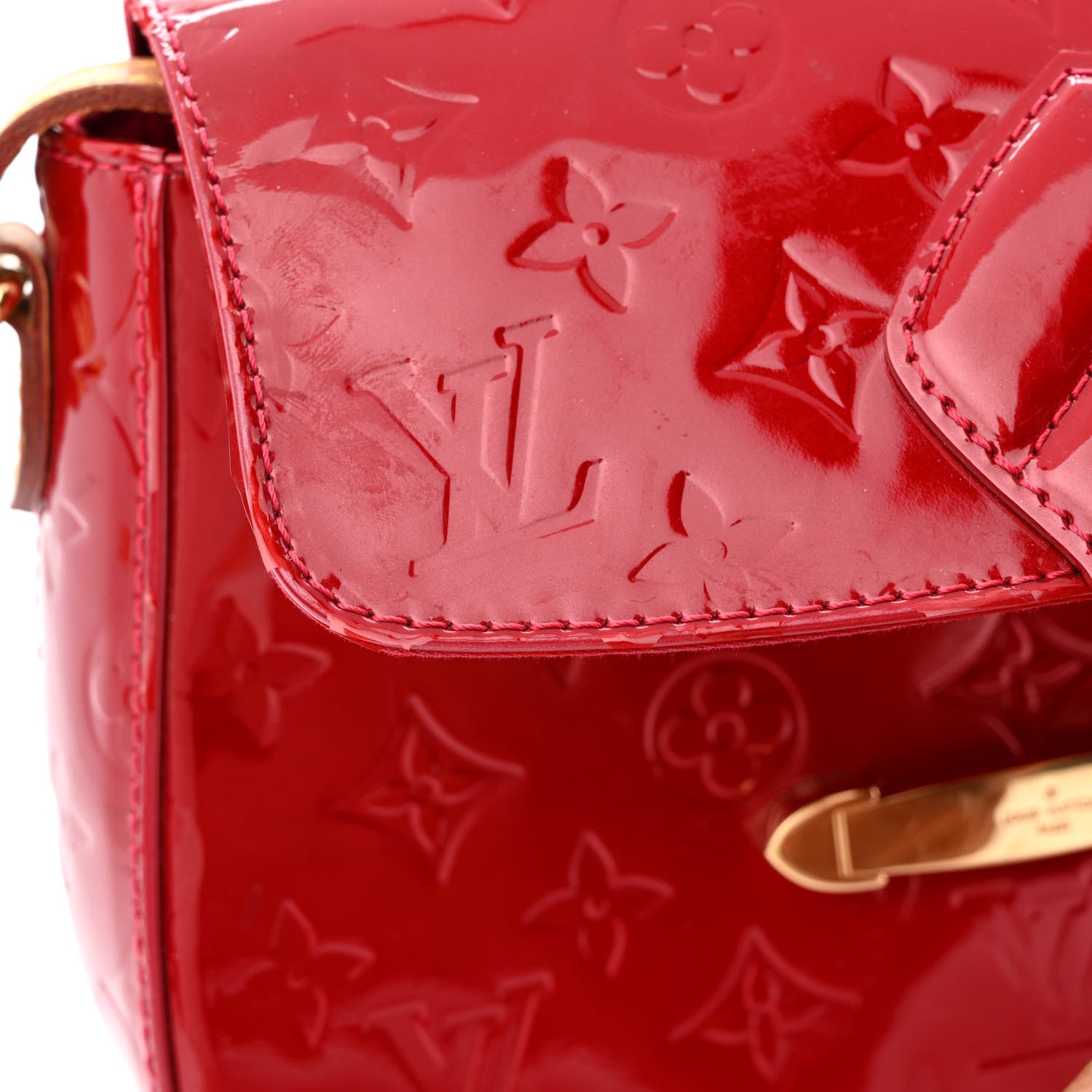 Louis Vuitton Vernis Bellflower GM Pomme D'Amour 11 of 20
