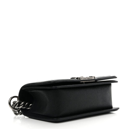 Chanel Caviar Quilted Small Boy Flap Black 4 of 11