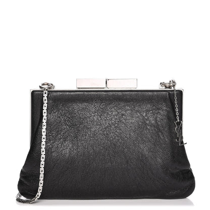 Saint Laurent Lambskin Small Bijoux Bag Black 1 of 7