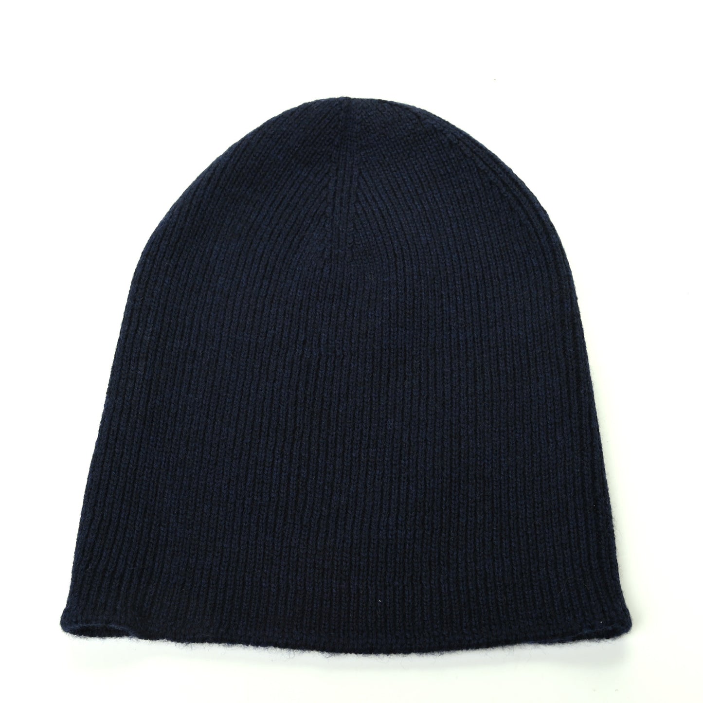 Wool Tricot Interlocking G Simple GG Beanie Hat M Midnight Blue