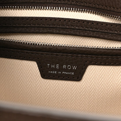 The Row Matte Grained Calfskin Marlo 12 Tote Bag Dark Olive 6 of 9