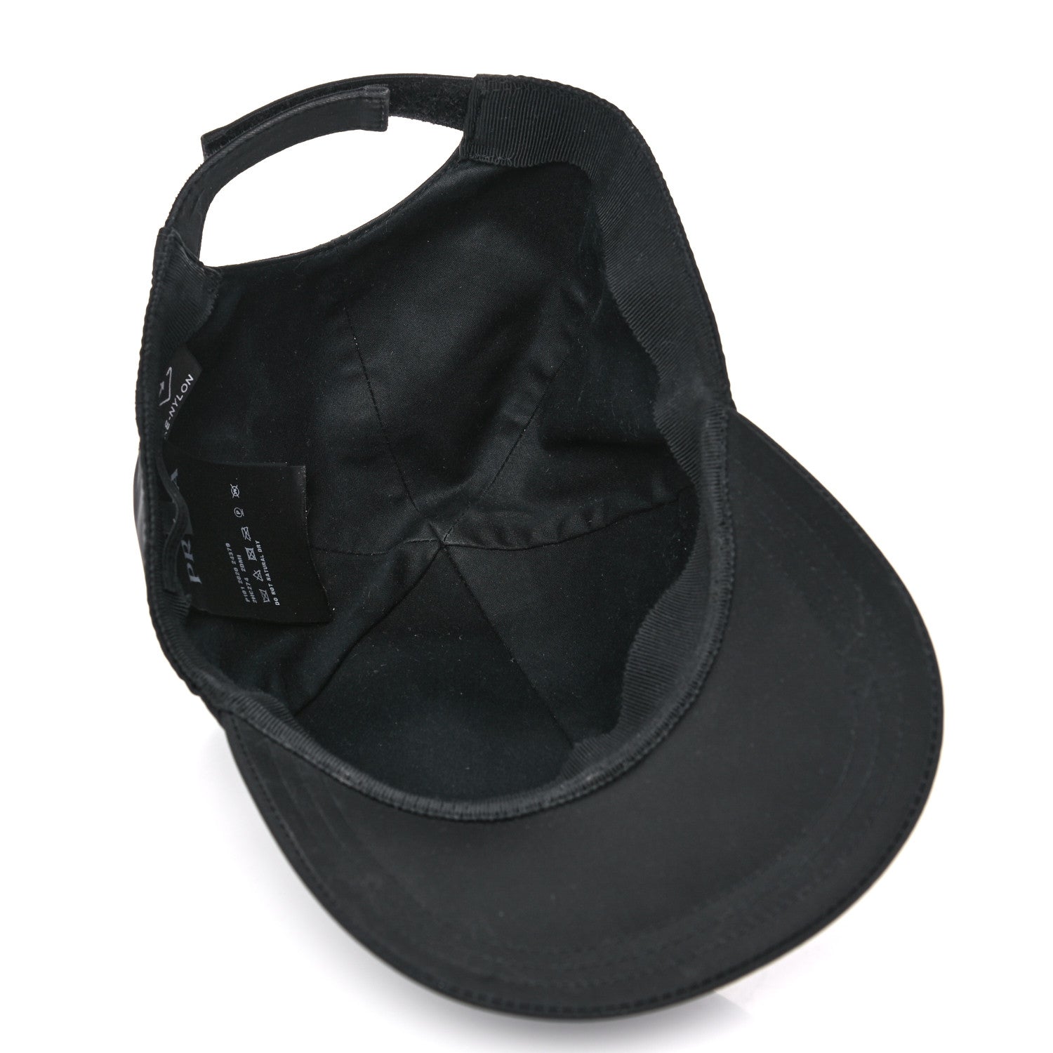 Prada Re-Nylon Mens Baseball Cap L Black 5 of 6