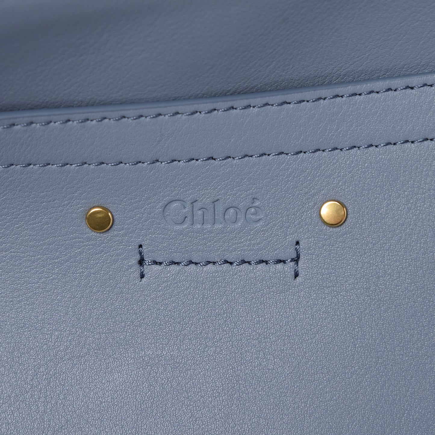 Calfskin Suede Medium Roy Bag Washed Blue
