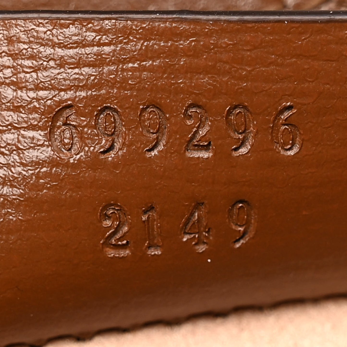GG Supreme Monogram Mini Horsebit 1955 Shoulder Bag Beige Brown Sugar