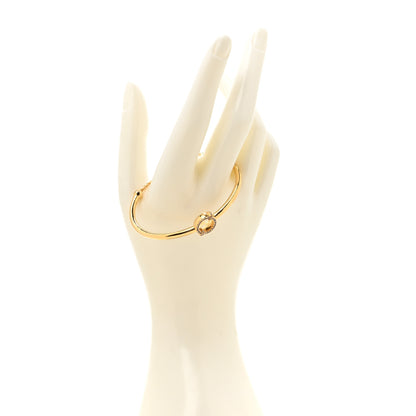 Fendi Metal Crystal EverRound Bracelet Gold 2 of 6